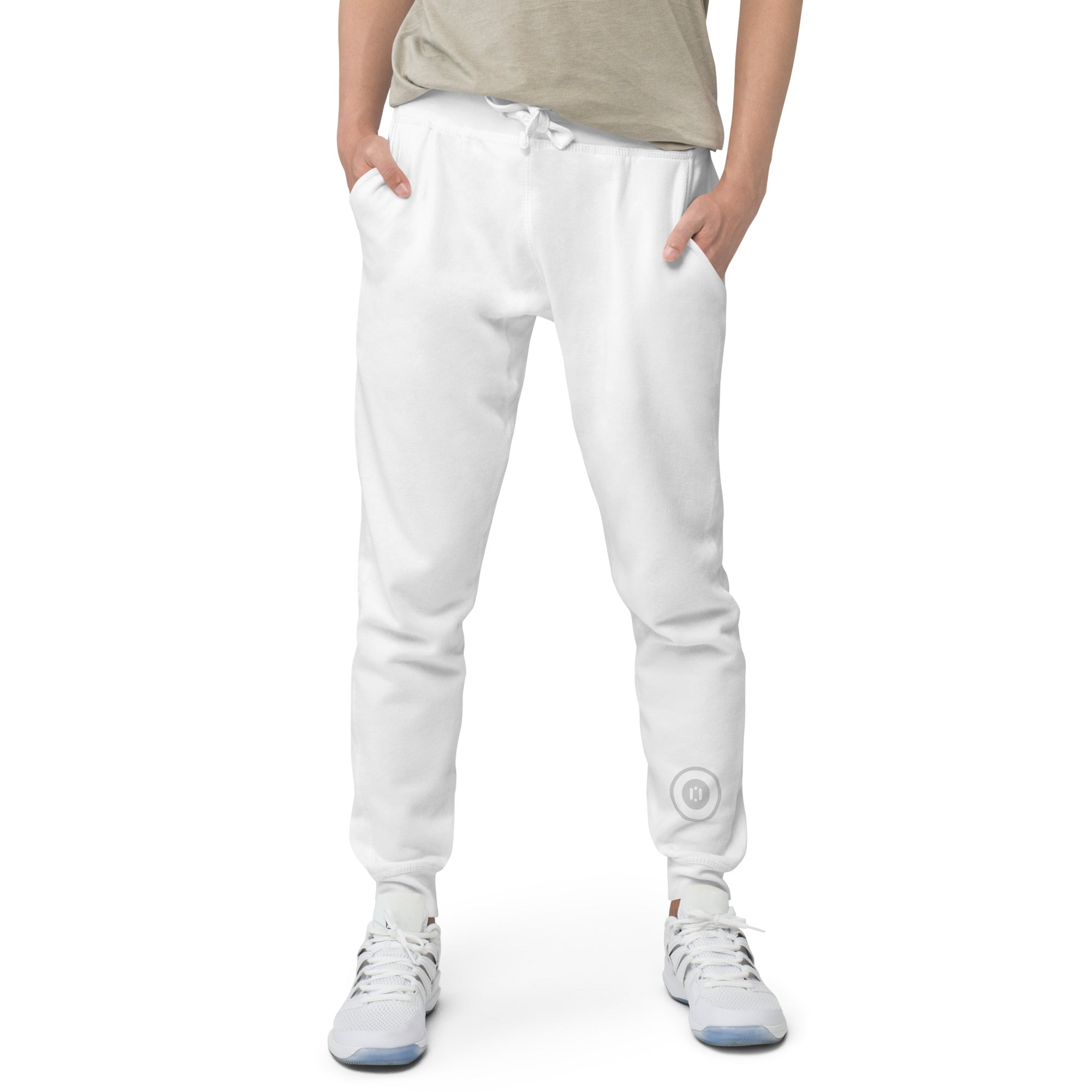 TWS Ultimate Fleece Joggers (White)